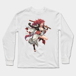 Baiken Guilty Gear Long Sleeve T-Shirt